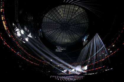 El show de Maroon 5 en el entretiempo de la final del Super Bowl 2019