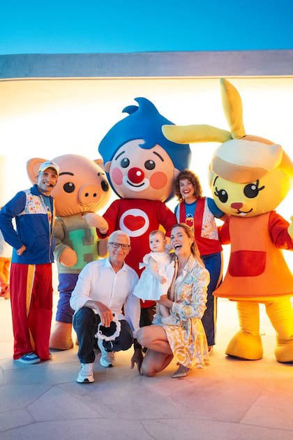 El show de Plim Plim, creado por Guillermo Tita Pino, fue uno de los grandes regalos del día