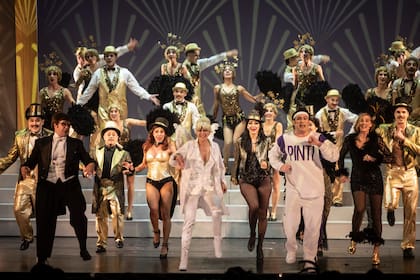 El show "La revista del Cervantes"