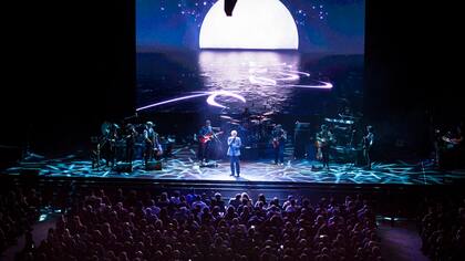 El show se extendió durante dos horas