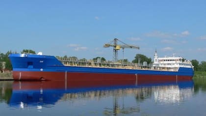 El SIG, el petrolero ruso atacado