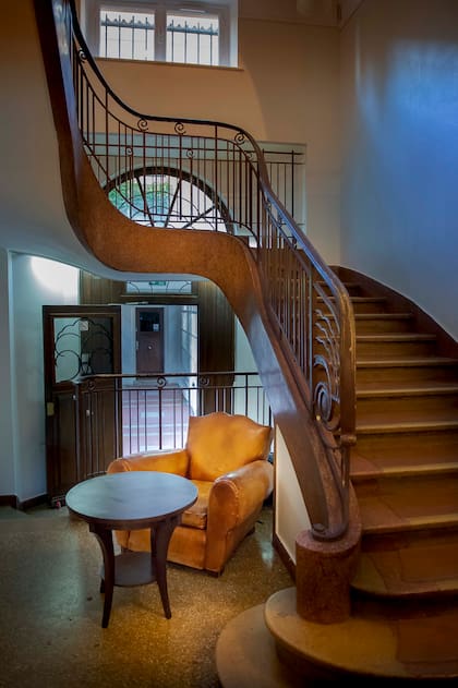 El sillón de cuero donado por Eva Perón para amoblar la casa en 1946