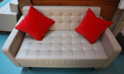 El sillón que se subasta de la oficina de Klopp. Crédito: Graham Budd Auctions