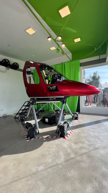 El simulador 6XSIM de Modena Air Service, único en el mundo