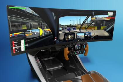 El simulador AMR-01 de Aston Martin