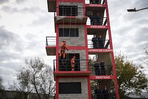 El simulador de incendios de la Policía de la Ciudad