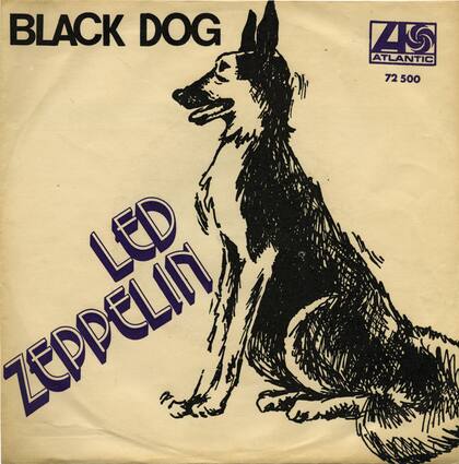 El single turco de “Black Dog” de Led Zeppelin