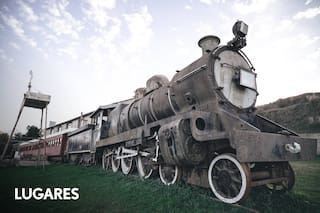 El restaurante que funciona en un viejo vagón de tren reciclado