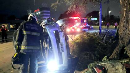 El siniestro se registró en la intersección de Avenida Costanera Rafael Obligado y Jerónimo Salguero