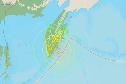 El sismo de Kamchatka, el más fuerte desde el tsunami de Japón en 2011