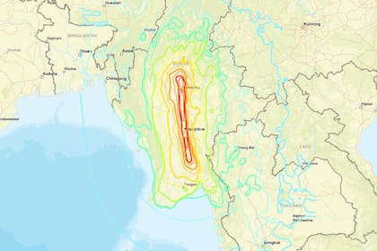 El sismo del 28 de marzo de 2025 afectó gravemente a la ciudad de Mandalay y a otras zonas densamente pobladas