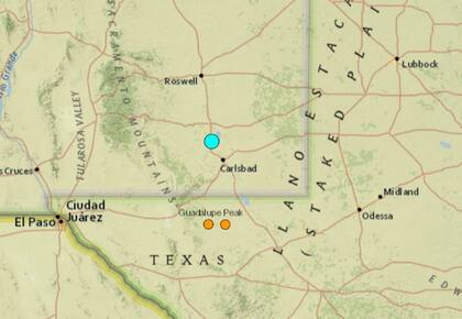El sismo más fuerte de las últimas horas en Estados Unidos tuvo epicentro al sur de Texas