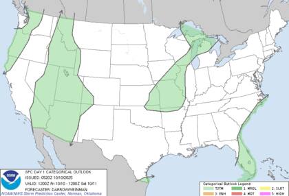 El sistema costero del Atlántico, combinado con un fuerte frente estacionario, generará no solo lluvias prolongadas con riesgo de inundaciones en Carolina del Norte, Carolina del Sur y Virginia, sino también oleaje elevado, marejadas y erosión de playas