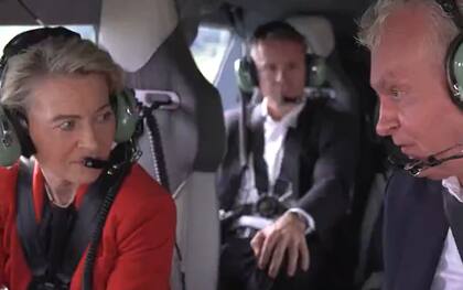 El sistema de navegación del avión que transportaba a Ursula von der Leyen experimentó una seria interferencia mientras sobrevolaba Bulgaria (Fuente: X @vonderleyen)