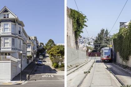 El sistema de tren/subte que conecta el centro de la ciudad se llama Muni. Con toda la tranquilidad de la zona (que nos hacía temer que quedaríamos un poco relegados), cual no sería nuestra sorpresa al descubrir que paraba en la esquina.