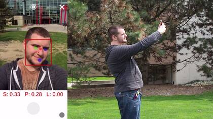 El sistema desarrollado por la Univeridad de Waterloo ofrece las recomendaciones necesarias para que el usuario ajuste la posición del smartphone para tomar la mejor selfie