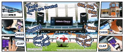 El sistema desarrollado por Yamaha permite generar múltiples efectos de sonido para que los hinchas puedan recrear el clima de cancha en los encuentros sin espectadores