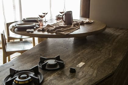 El sistema Pitt Cooking, de anafes integrados a la superficie de mesada.