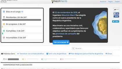 El sitio Macrimetro.com