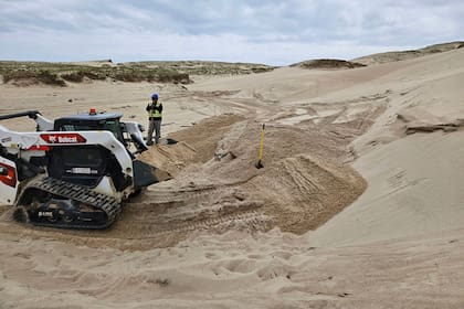 El sitio presenta condiciones inestables por el movimiento constante de la arena