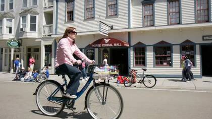 El sitio puede recorrerse fácilmente en bicicleta