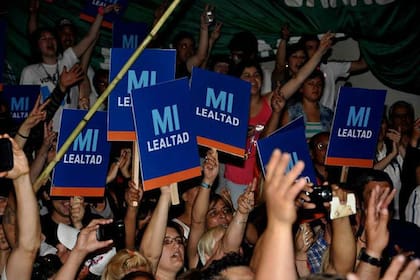 El slogan MI fue íncono de la campaña del kirchnerismo en 2013