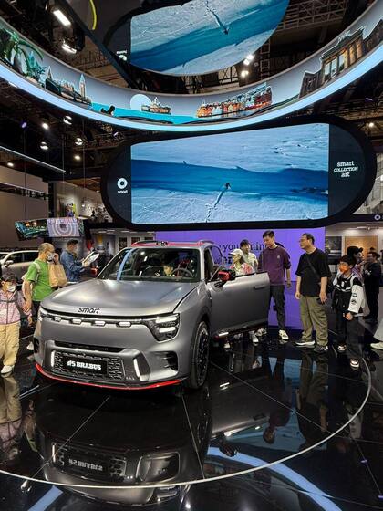 El Smart más grande de la historia: Smart #5 Brabus