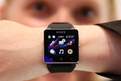 El Smartwatch 2 de Sony, el reloj inteligente de la compañía japonesa, un segmento que tendrá todo el foco de la feria junto a los anteojos al estilo Google Glass
