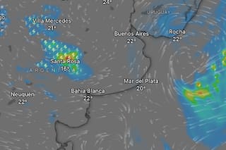 Rige una alerta amarilla por tormentas para este viernes 17 de abril: las provincias afectadas