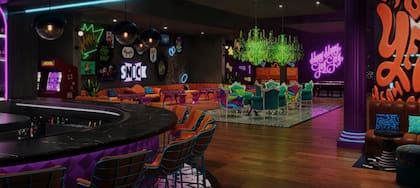 El Snick Lounge funciona como sala de juegos familiar, salón deportivo y escenario para música en vivo