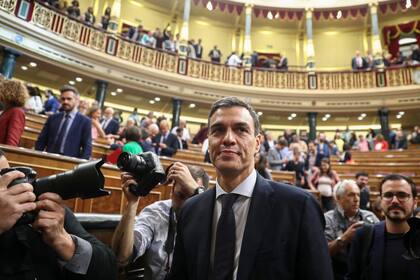 El socialista Pedro Sánchez se convirtió en el nuevo presidente del Gobierno español