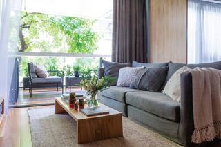 Un monoambiente flexible que guarda el clima de hogar