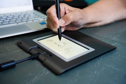 El software que utiliza Adriana Ziliotto para analizar la escritura