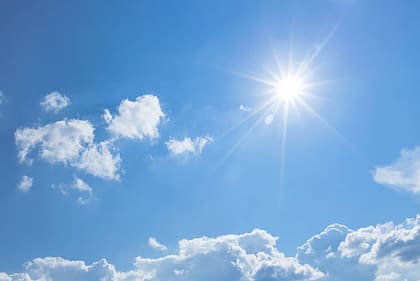 El sol será protagonista durante la próxima semana