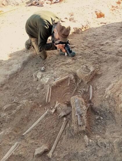 El soldado romano habría muerto entre los siglos II y III d.C