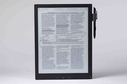 El Sony Digital Paper tiene una pantalla de tinta electrónica de 13,3 pulgadas