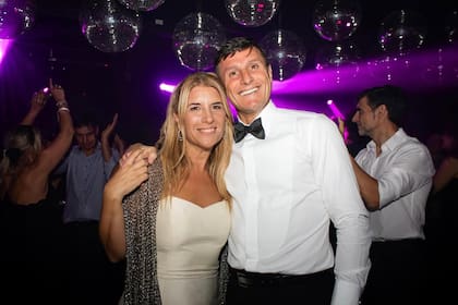 El sorprendente evento que realizaron por su aniversario de bodas (Foto: Instagram @javierzanetti)