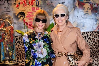 El icónico encuentro entre Meryl Streep y Anna Wintour en un desfile en Milán