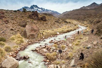 El Sosneado es buen plan para aventureros.