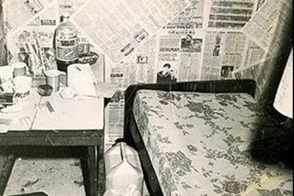 El sótano donde mantuvieron cautiva a la última víctima, Nélida Bollini de Prado