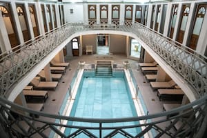 El spa de 130 años oculto en el microcentro porteño que ofrece un servicio completo al estilo de la antigua Roma (Foto: Tadeo Bourbon)