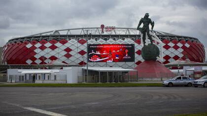 El Spartak Stadium de Moscú