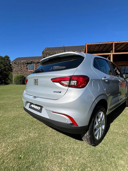 El spoiler trasero del Argo