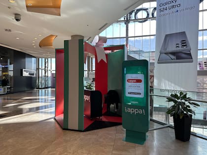 El spot en Dot Baires Shopping.