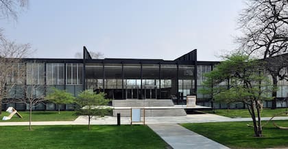 El SR Crown Hall de Mies van der Rohe del Instituto Tecnológico de Illinois, el lugar donde los cuatro finalistas se reunirán para la conferencia inaugural MCHAP.emerge