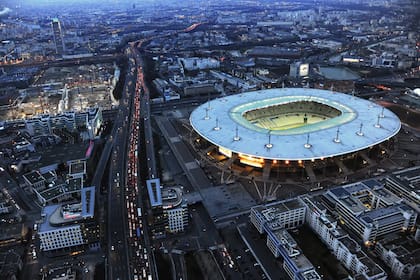 El Stade de France, en Saint-Denis, es la sede del partido inaugural y de la final del Mundial de rugby 2023