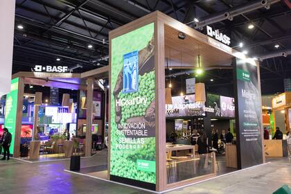 El stand de BASF en Aapresid