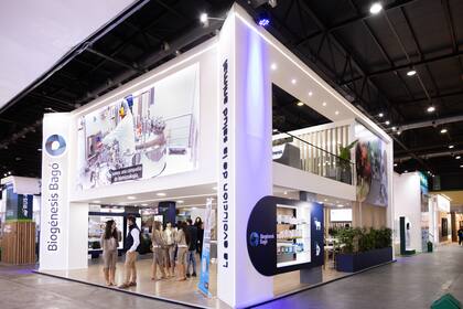 El stand de Biogénesis Bagó en La Rural, recibió a los visitantes en su 30° participación de la Exposición de Palermo.