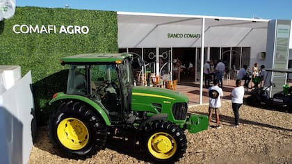 El stand de COMAFI durante la muestra.