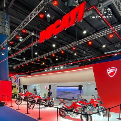 El stand de Ducati en el Salón Moto 2023